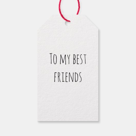 Funny gingerbread  cadeaulabel (Achterkant)