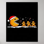 Funny Gingerbread Christmas Cookie Baking Boys Gir Poster (Voorkant)