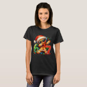 Funny Gingerbread Dabbing Six Seven 67 Meme Christ T-shirt (Voorkant volledig)