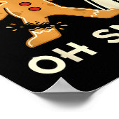 Funny Gingerbread Man 67 Six Seven For Adult Kids  Poster (Hoek)