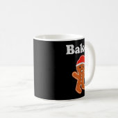 Funny Gingerbread Man Baked Cookie Baking Adult Ch Koffiemok (Voorkant rechts)