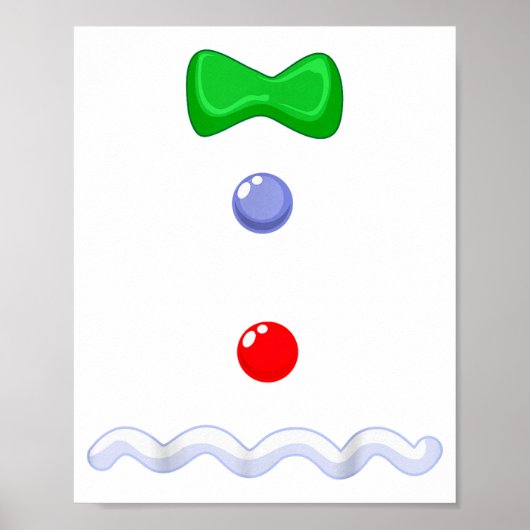 Funny Gingerbread Man Christmas Costume  Poster (Voorkant)