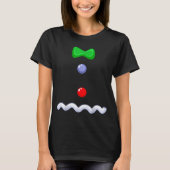 Funny Gingerbread Man Christmas Costume  T-shirt (Voorkant)