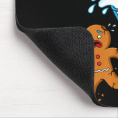 Funny Gingerbread Man Not The Milk Pun Cookies Wom Muismat (Hoek)