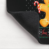 Funny Gingerbread Man Oh Snap Christmas Ugly Xmas Muismat (Hoek)