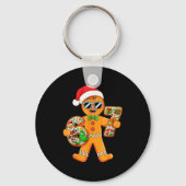 Funny Gingerbread Six Seven 67 Gingerbread Man Xma Sleutelhanger (Voorkant)