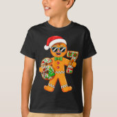 Funny Gingerbread Six Seven 67 Gingerbread Man Xma T-shirt (Voorkant)