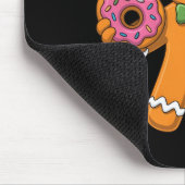 Funny Gingerbread Six Seven 67 Ice Cream Christmas Muismat (Hoek)