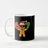 Funny Gingerbread Six Seven 67 Ice Cream Drip Chri Koffiemok (Links)