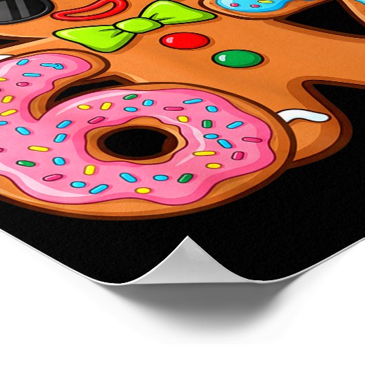 Funny Gingerbread Six Seven 67 Ice Cream Drip Chri Poster (Hoek)