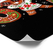 Funny Gingerbread Six Seven 67 Ice Cream Drip Chri Poster (Hoek)