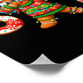 Funny Gingerbread Six Seven 67 Ice Cream Drip Chri Poster (Hoek)