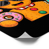 Funny Gingerbread Six Seven 67 Ice Cream Drip Chri Poster (Hoek)