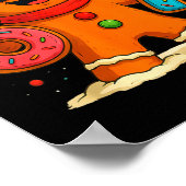 Funny Gingerbread Six Seven 67 Ice Cream Drip Chri Poster (Hoek)