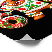 Funny Gingerbread Six Seven 67 Ice Cream Drip Chri Poster (Hoek)