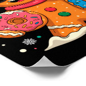 Funny Gingerbread Six Seven 67 Ice Cream Drip Chri Poster (Hoek)