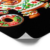 Funny Gingerbread Six Seven 67 Ice Cream Drip Chri Poster (Hoek)