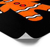 Funny Gingerbread Six Seven 67 Ice Cream Drip Chri Poster (Hoek)