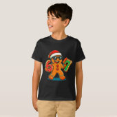 Funny Gingerbread Six Seven 67 Ice Cream Drip Chri T-shirt (Voorkant volledig)