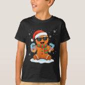 Funny Gingerbread Six Seven 67 Ice Cream Drip Chri T-shirt (Voorkant)