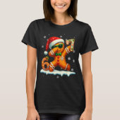 Funny Gingerbread Six Seven 67 Ice Cream Drip Chri T-shirt (Voorkant)