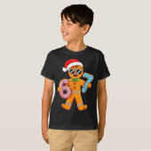 Funny Gingerbread Six Seven 67 Ice Cream Drip Chri T-shirt (Voorkant volledig)