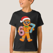 Funny Gingerbread Six Seven 67 Ice Cream Drip Chri T-shirt (Voorkant)