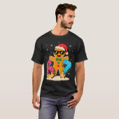 Funny Gingerbread Six Seven 67 Ice Cream Drip Chri T-shirt (Voorkant volledig)