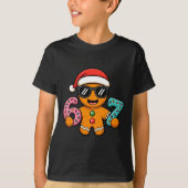 Funny Gingerbread Six Seven 67 Ice Cream Drip Chri T-shirt (Voorkant)
