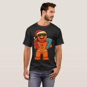 Funny Gingerbread Six Seven 67 Ice Cream Drip Chri T-shirt (Voorkant volledig)