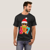 Funny Gingerbread Six Seven 67 Ice Cream Drip Chri T-shirt (Voorkant volledig)