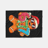 Funny Gingerbread Six Seven 67 Meme Ice Cream Chri Fleece Deken (Voorkant (Horizontaal))