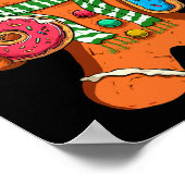 Funny Gingerbread Six Seven 67 Meme Ice Cream Chri Poster (Hoek)