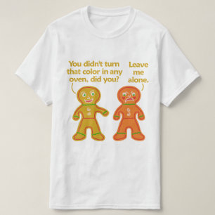 Funny Gingerbrood Fake Tan Kerstmis T-shirt
