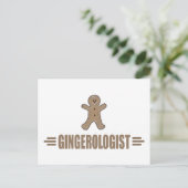 Funny Gingerbrood House Briefkaart (Staand voorkant)