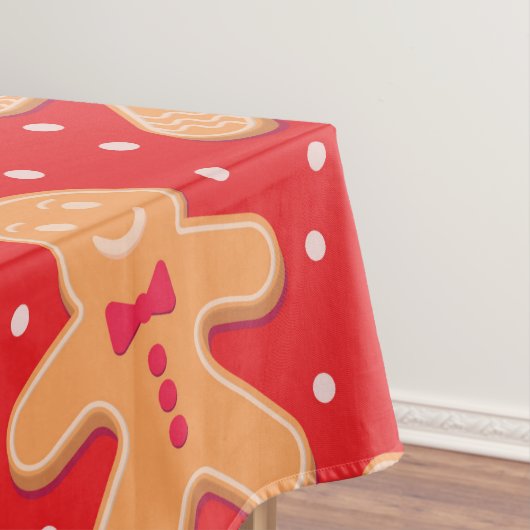 Funny Gingerbrood-koekjespatroon Tafelkleed (Voorbeeld)