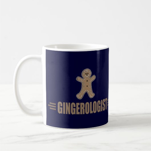 Funny Gingerbrood Koffiemok (Links)