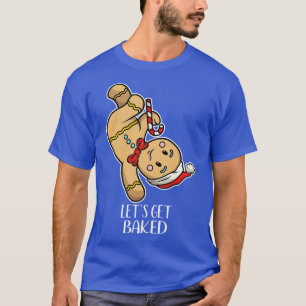 Funny Gingerbrood Man die dansende luiers krijgt t T-shirt