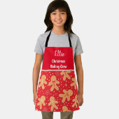 Funny Gingerbrood man koekjes eigen naam Schort (Insitu)