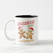 Funny Gingerbrookerst Tweekleurige Koffiemok (Links)