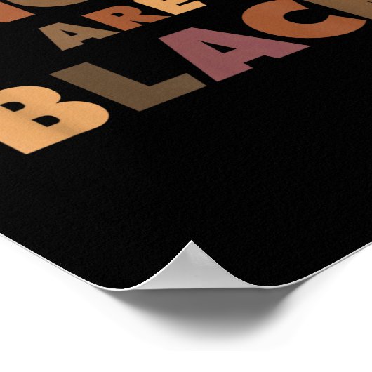 Funny Gingers Are Black Meme, Ginger Blacks Redhea Poster (Hoek)