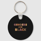 Funny Gingers Are Black Meme, Ginger Blacks Redhea Sleutelhanger (Voorkant)