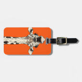 Funny Giraffe Bagagelabel (Voorkant horizontaal)