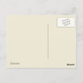 Funny Giraffe Briefkaart (Achterkant)