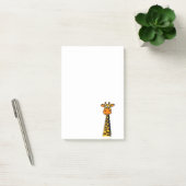 Funny Giraffe Cartoon Post-it® Notes (Kantoor)