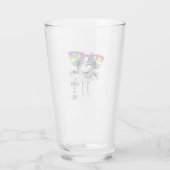 Funny Giraffe Copy Glas (Achterkant)