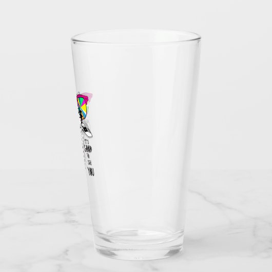 Funny Giraffe Copy Glas (Links)