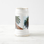 Funny Giraffe die een frambozen geeft, Bierpul (Center)