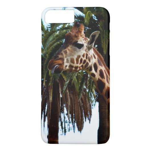 Funny Giraffe die een frambozen geeft, Case-Mate iPhone Case (Achterkant)