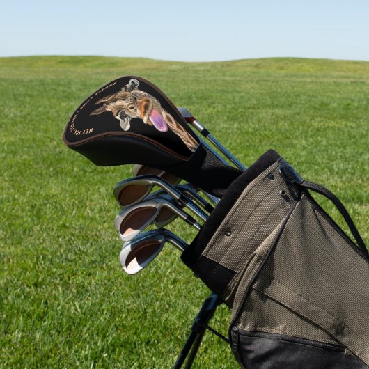 Funny Giraffe Golf Head Cover (Insitu)